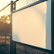 パネル看板の撤去